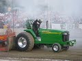 John Deere tractor pull - blown turbo