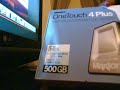 unboxing 500GB Maxtor External Harddrive
