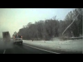 semi-truck crash on Highway 401