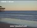 Tybee Island Surf Report 1-9-09 7:45am