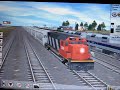 Railfanning MTS, 3 trains meet/ BN and CN flybys!