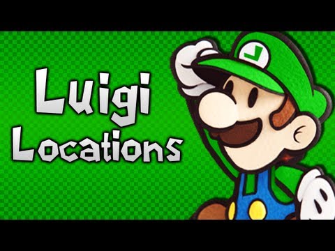 how to be luigi in paper mario sticker star