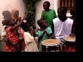 DAKAR:  Kids in Thiaroye, Senegal show up at a rehearsal.