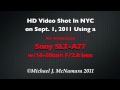 Watch 'איכות צילום וידאו Sony A77 Sample video ISO1600'