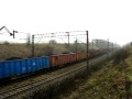 ET22-519 z towarem   ST44-1021 ( Bobrowniki Śląskie)