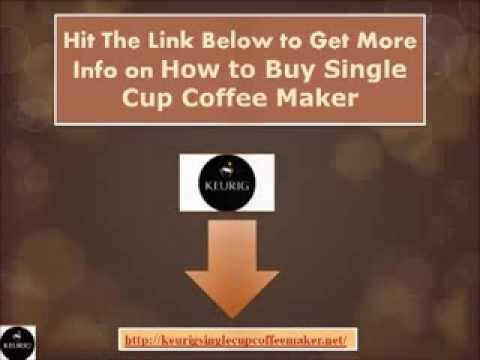how to drain k cup machine