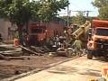 SEPTA Trolley Track Construction in West Philadelphia