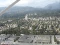 Floater Plane over Vancouver and North Vancouver