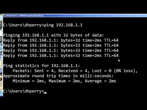 how to perform tcp ping