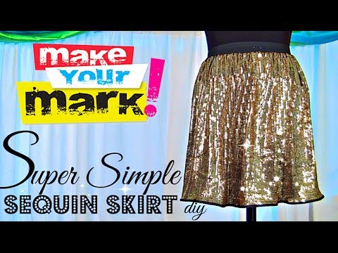 how to attach sequins to fabric