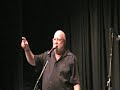 august 5, 2008; second night of the college: brian mcneill - co-founder of the legendary battlefield band and a dynamic singer and multi-instrumentalist. his first piece warmed the audience up!