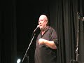 august 5, 2008; second night of the college: brian mcneill - co-founder of the legendary battlefield band and a dynamic singer and multi-instrumentalist. his first piece warmed the audience up!