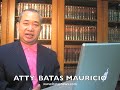 BATAS MAURICIO PART 7 ANNULMENT OF MARRIAGE