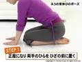 ネスレ1分ヨガ(YOGA) ネコの背伸びのポーズ