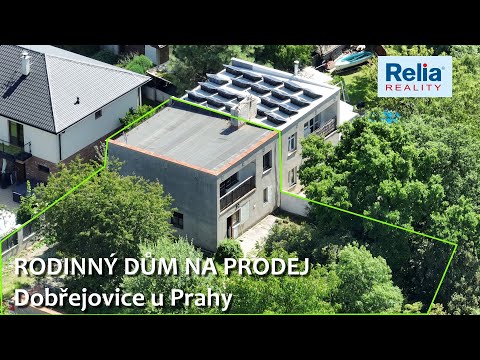 Video Exkluzivní prodej: rodinný dům s potenciálem v Dobřejovicích u Prahy