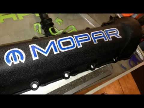 how to paint a valve cover