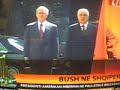 Bush ne shqiperi