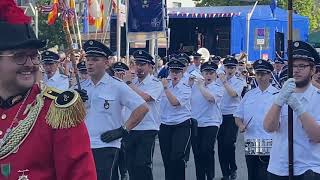 2023 Stadt-Schützenfest Mönchengladbach  - Aufmarsch zum Zapfenstreich