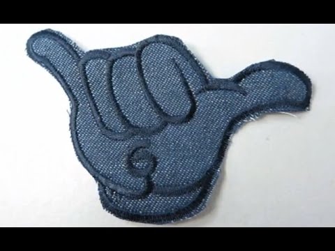 how to embroider a patch by hand