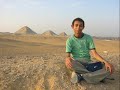 Ahmed Seddik with the Golden Statue