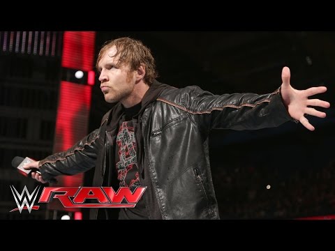 Dean Ambrose ponders his potential WWE World Heavyweight Championship reign: Raw, March 7, 2016