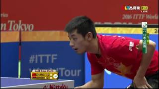 2016 Japan Open (MS-QF) ZHANG Jike - SAMSONOV Vladimir [HD]