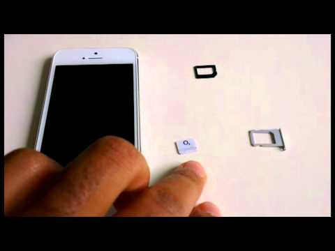 how to fit nano sim into iphone 5