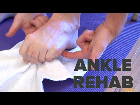 how to recover sprained ankle