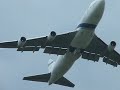 Boeing 747-400 taking off, Krak�w-Balice Airport (KRK/EPKK)