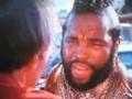B.A. BARACUS!  threats