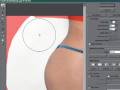 Body reshaping with Liquify: Photoshop retouching