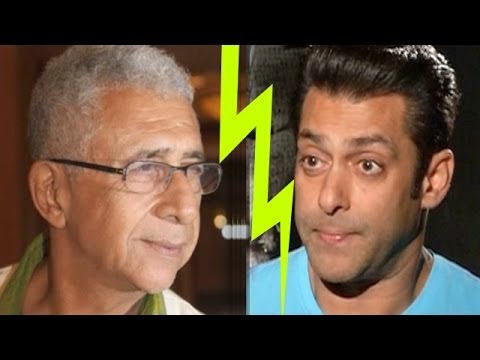 Naseeruddin Shah criticizes Salman Khan