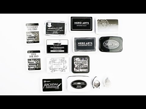 Welches ist das beste schwarze Stempelkissen?