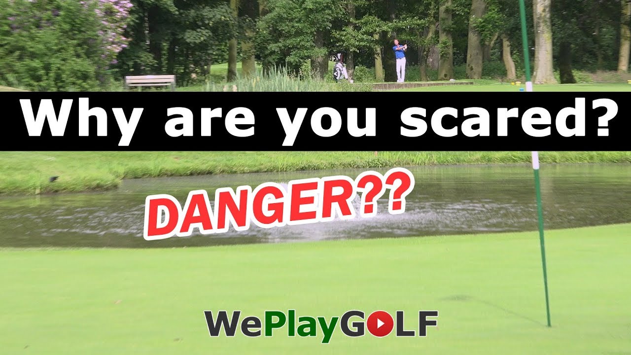 Why is a golf shot over the water so difficult?