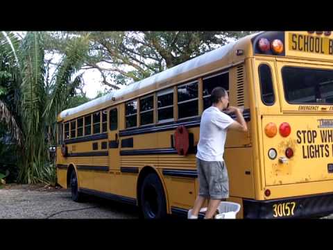 how to turn a bus into an rv