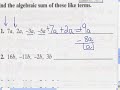 Algebra 1 1097 pg 23 pt 1