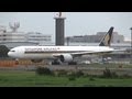 Singapore Airlines Boeing 777-300ER 9V-SWK Takeoff 【NRT/RJAA】
