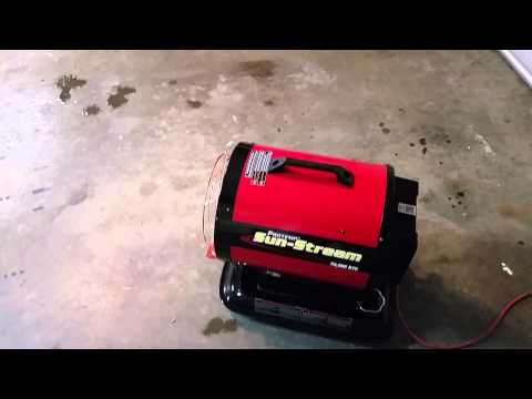 how to vent kerosene heater