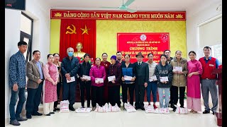 Tiếp nhận và trao tặng 70 suất quà “Tết nhân ái” xuân Quý Mão năm 2023