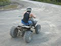 Crazy cyclones donuts and figure eights on my 400ex