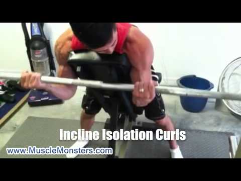 how to isolate biceps