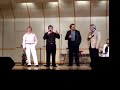 august, 2006 sparta tn woody wright, stephen hill, mike allen and reggie smith sing