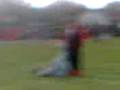 j bird makeing joner kiss his foot