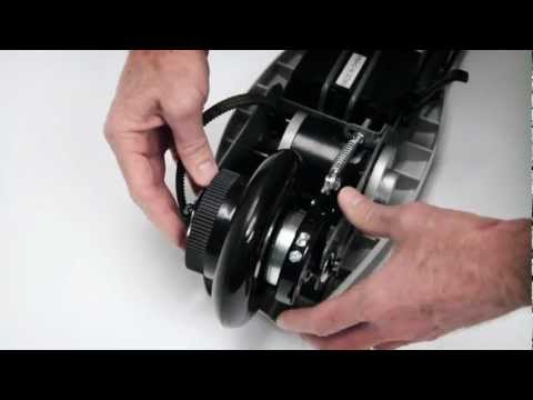 how to change belt on electric scooter