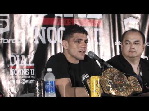 Nick Diaz Full Post Fight Press Conference