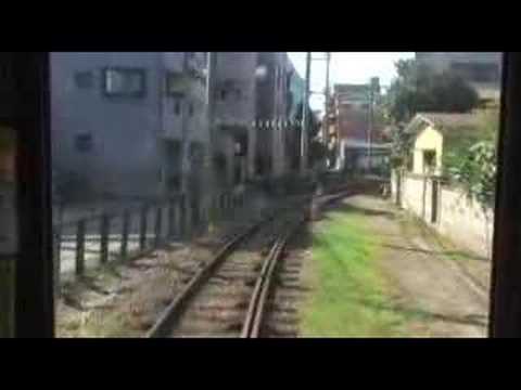 伊予鉄道軌道線2系統 上一万→萱町６丁目 Iyotetsudo Tram No.2