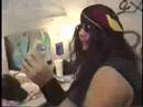 Gene Hoglan Dark Angel Holland '91 warming up backstage