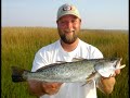 Carolina Beach Fishing Charters, TOPWATER Speckled Trout!!
