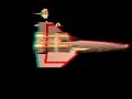 Battlestar Galactica Viper - 3D Anaglyph