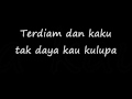 Aizat ~ Pergi [ WITH LYRICS ]